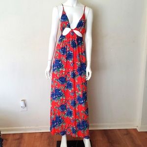 Forever 21 cut out maxi dress